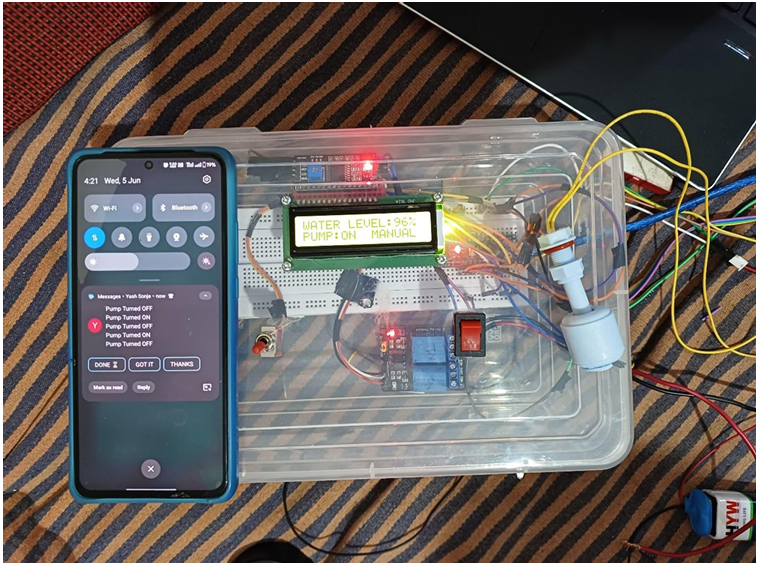 HydroSense monitoring view